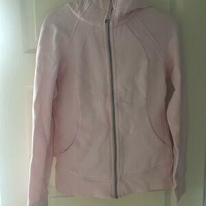 Women's lululemon strawberry milkshake scuba full-zip